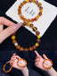 Brivys Three-Color Fu Lu Five Element Energy Bracelet – Tiger’s Eye & Rabbit Hair Quartz