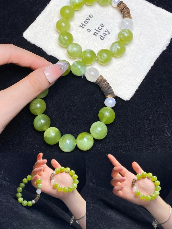 Brivys Mountain Mist Crystal Bracelet