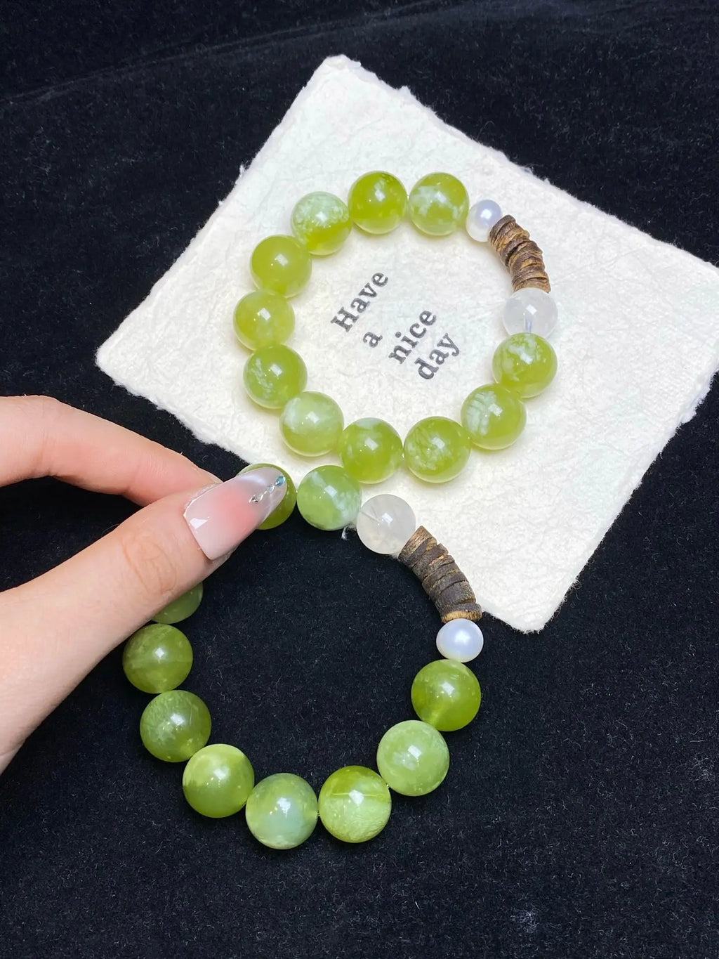 Brivys Mountain Mist Crystal Bracelet