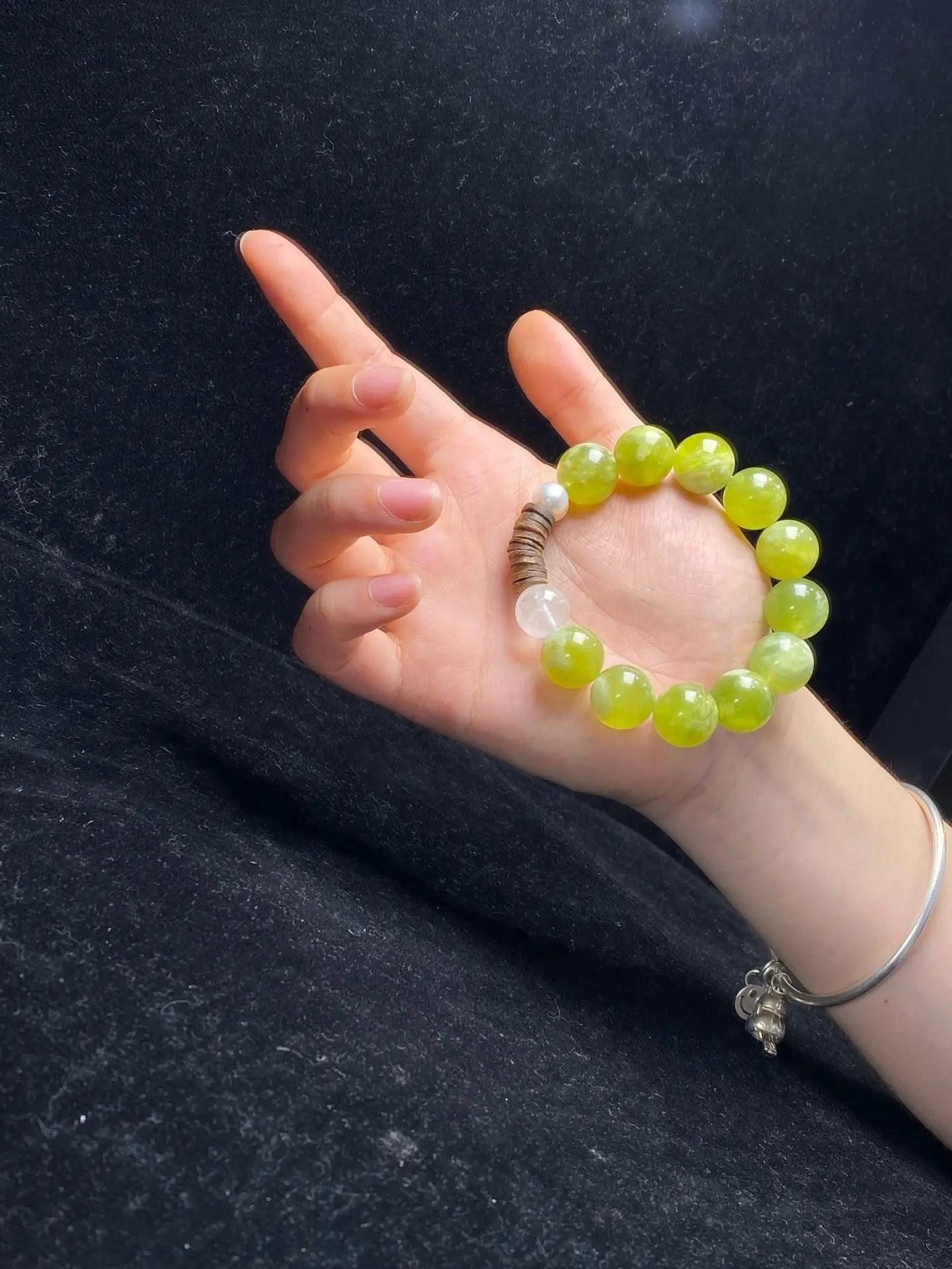 Brivys Mountain Mist Crystal Bracelet