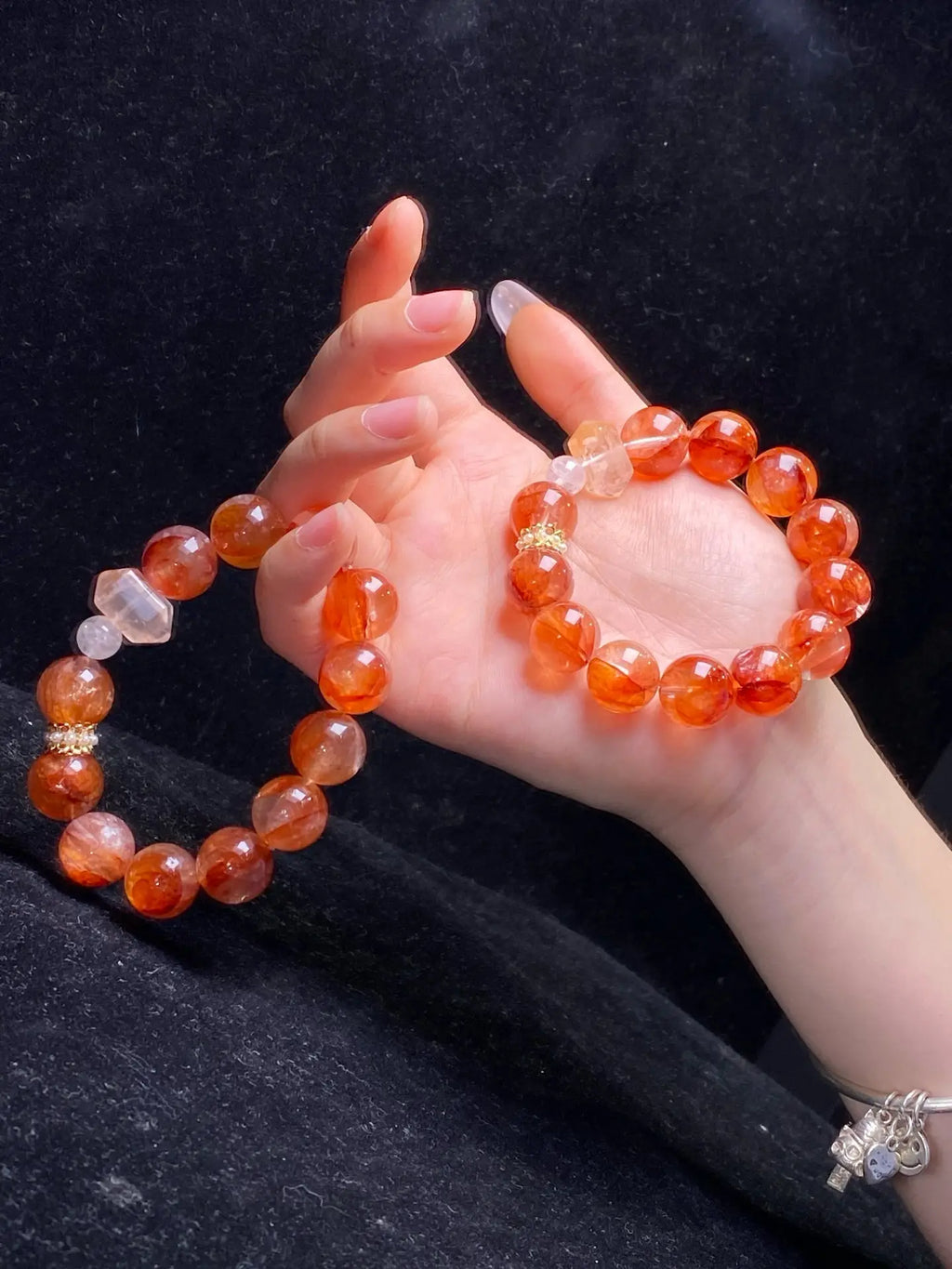 Brivys Radiant Flame Crystal Bracelet