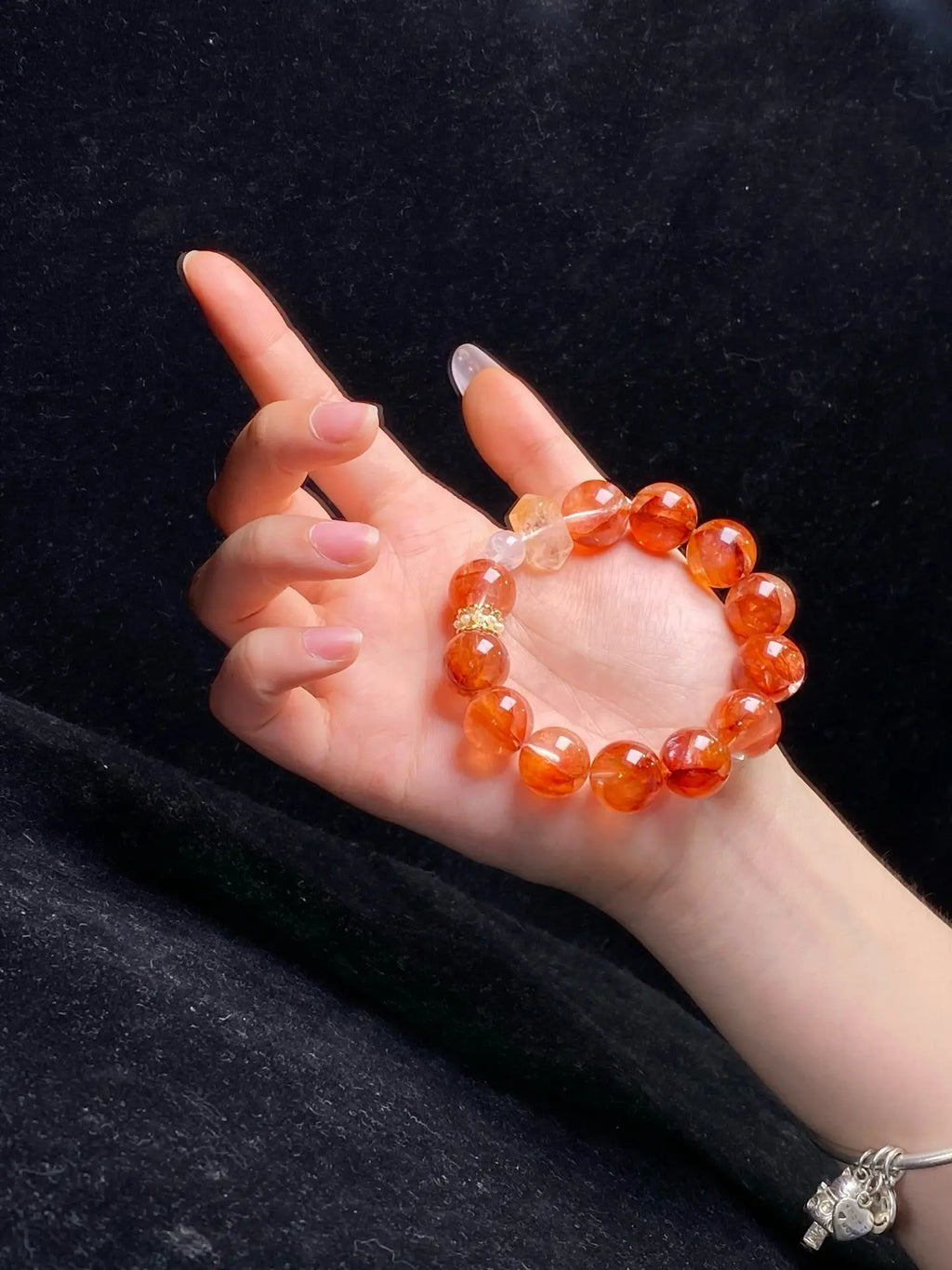 Brivys Radiant Flame Crystal Bracelet
