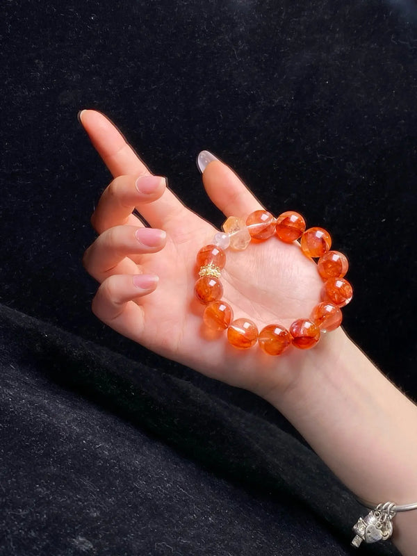 Brivys Radiant Flame Crystal Bracelet