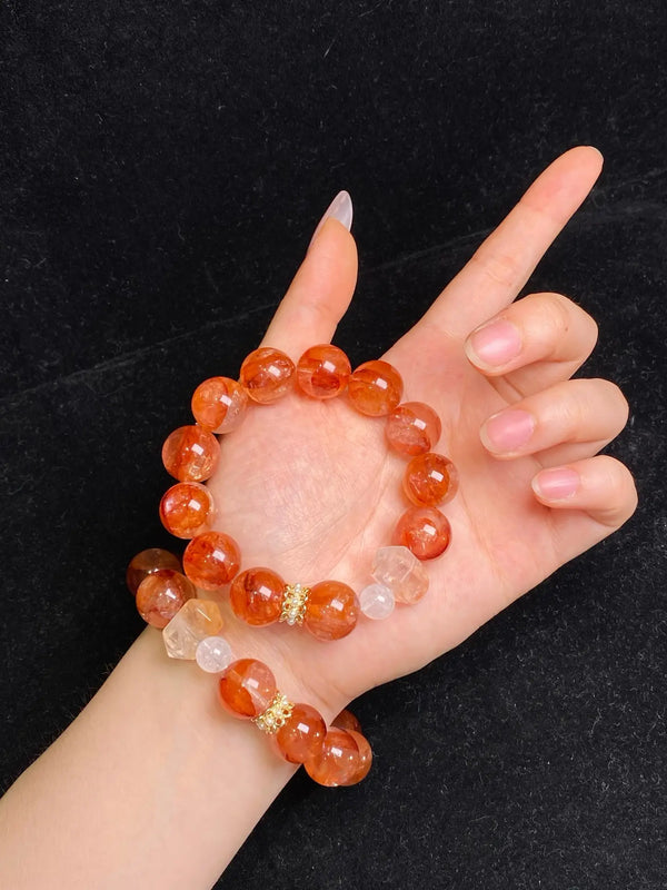 Brivys Radiant Flame Crystal Bracelet