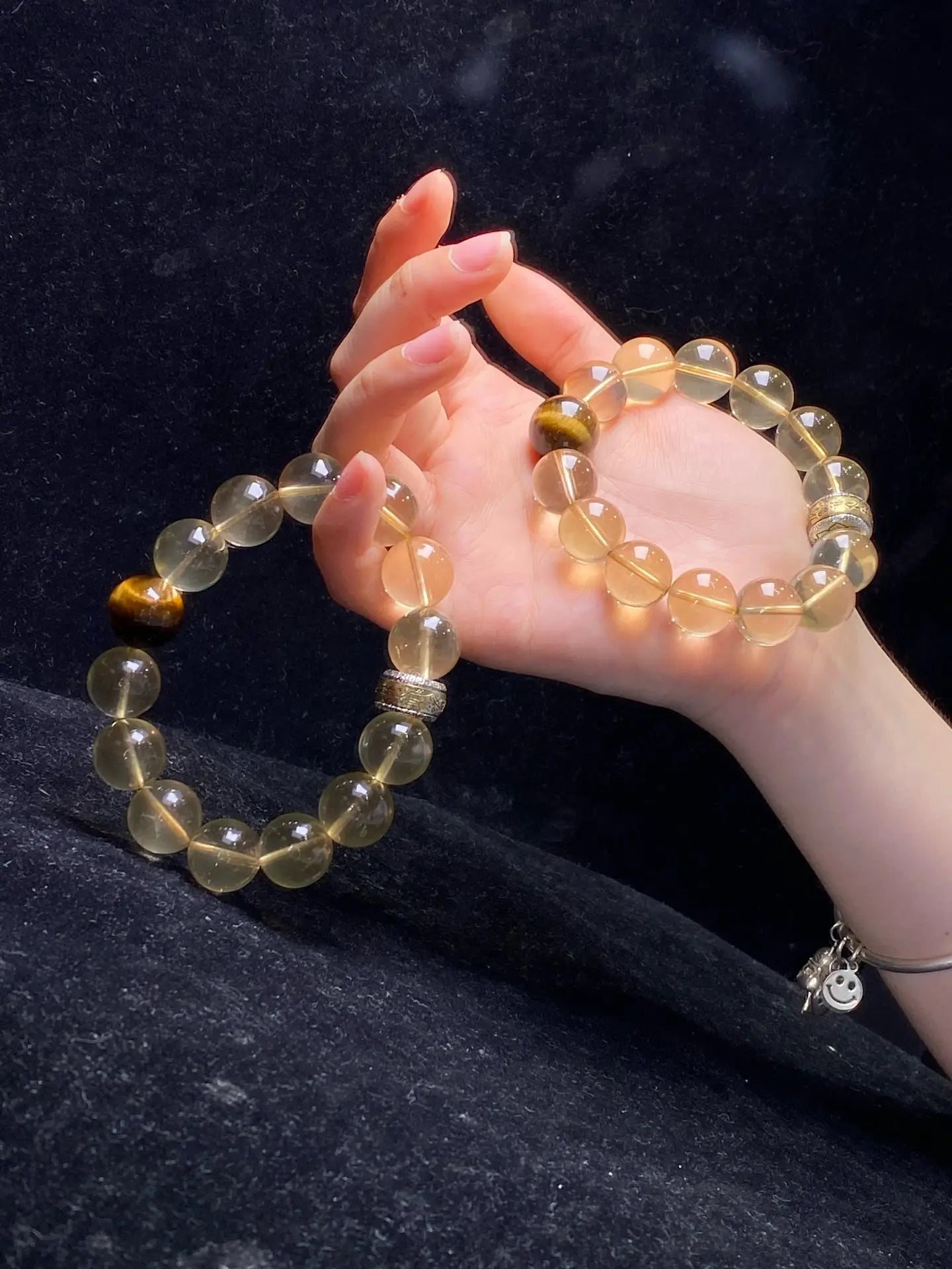 Brivys Golden Momentum Crystal Bracelet