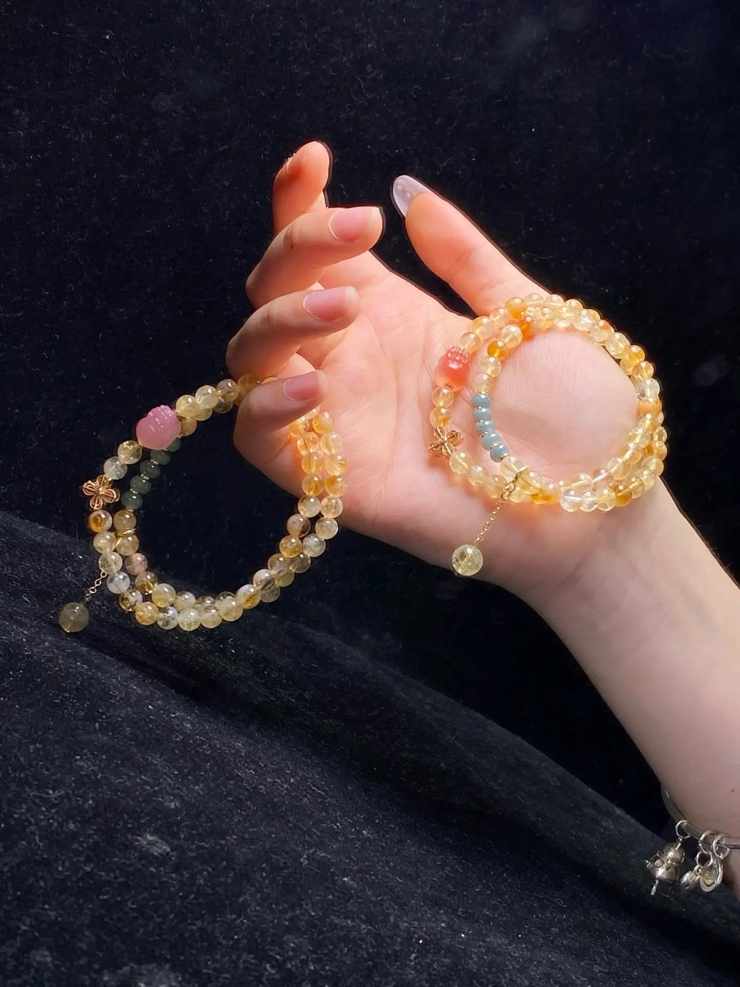 Brivys Golden Harvest Crystal Bracelet