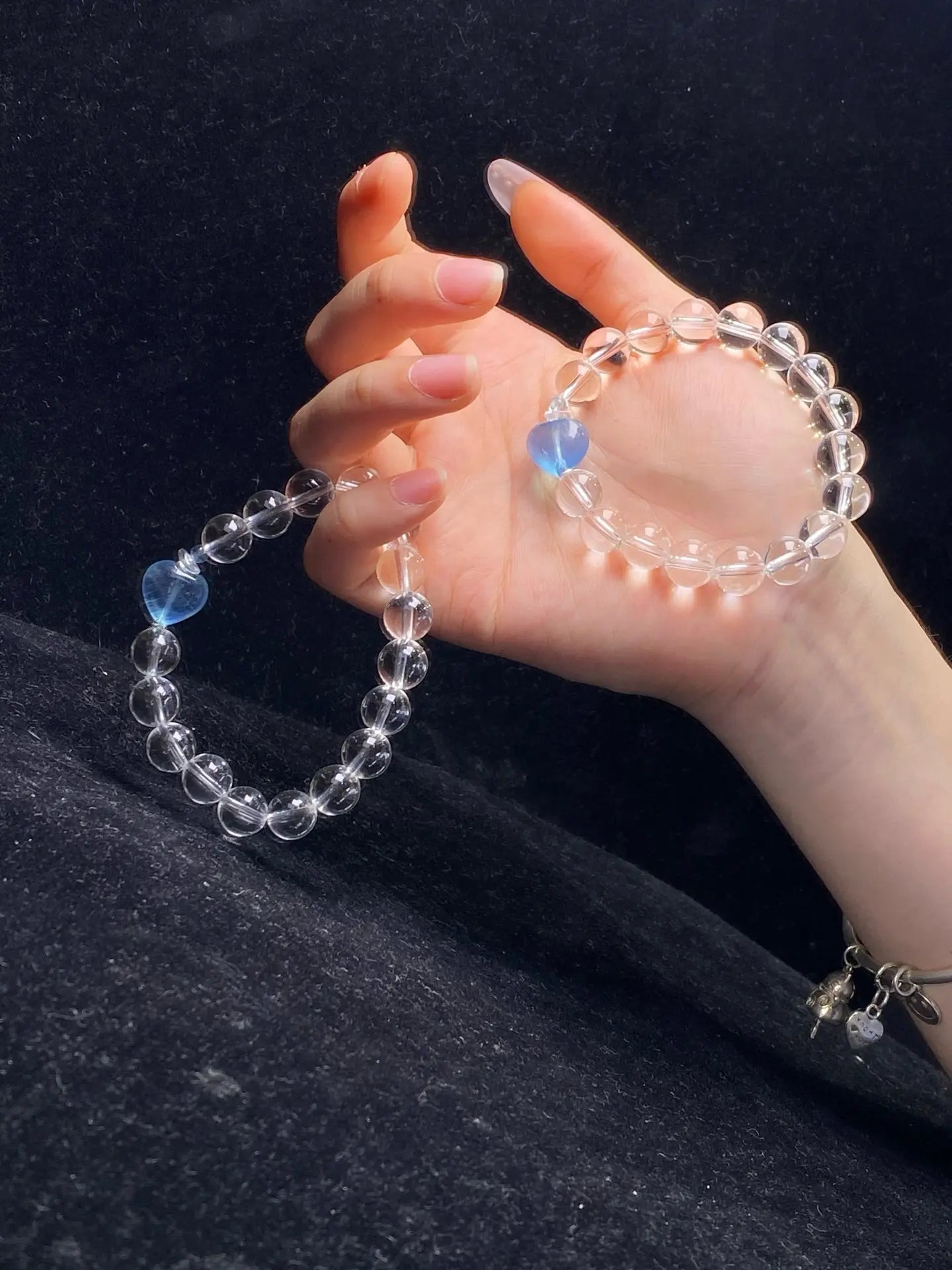 Brivys Ocean Heart Crystal Bracelet