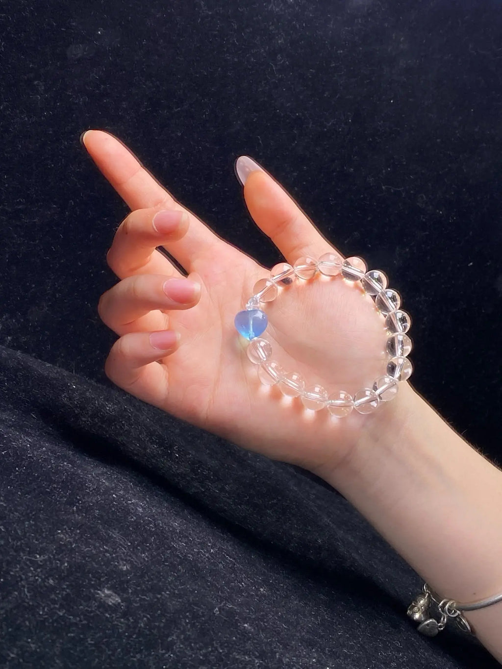 Brivys Ocean Heart Crystal Bracelet
