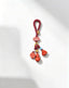Cinnabar Gourd Lucky Charm – Handmade Chinese Knot Charm for Blessings & Good