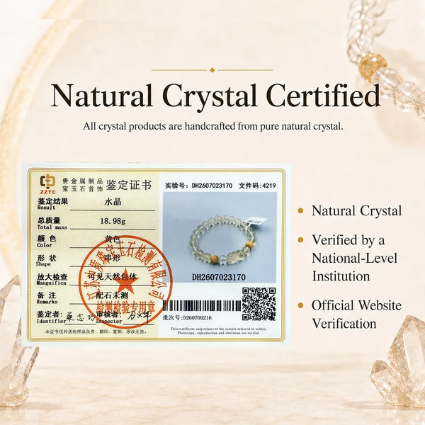 Brivys Mountain Mist Crystal Bracelet