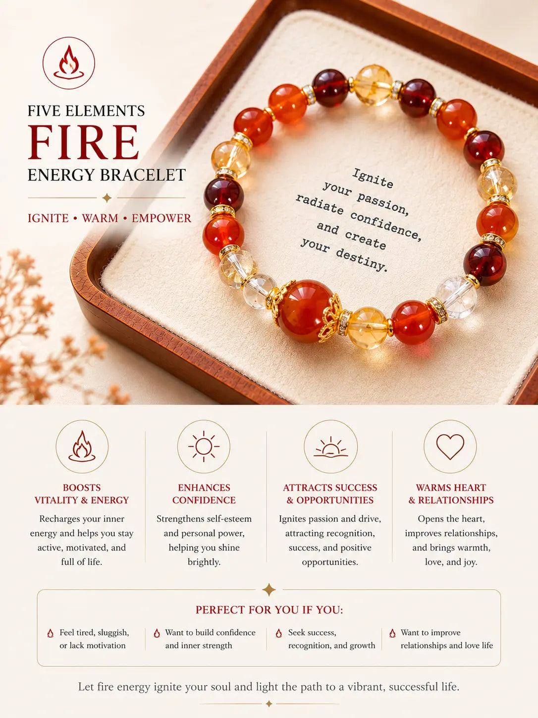 Personal Energy Bracelet – Custom Crafted for You