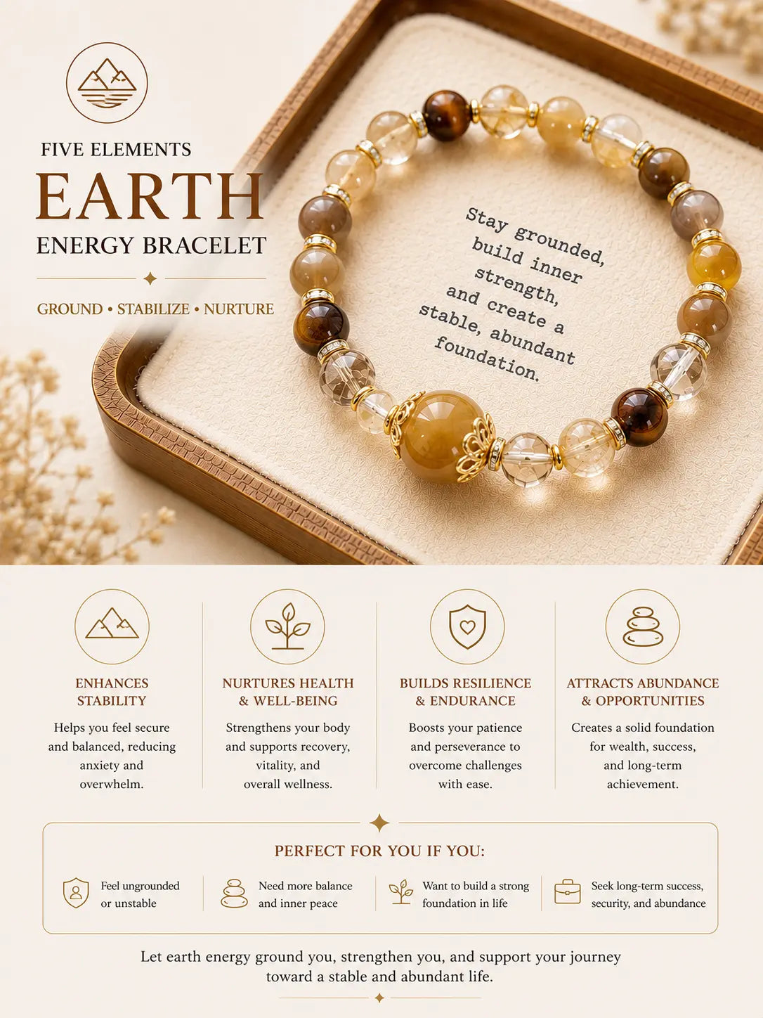 Personal Energy Bracelet – Custom Crafted for You